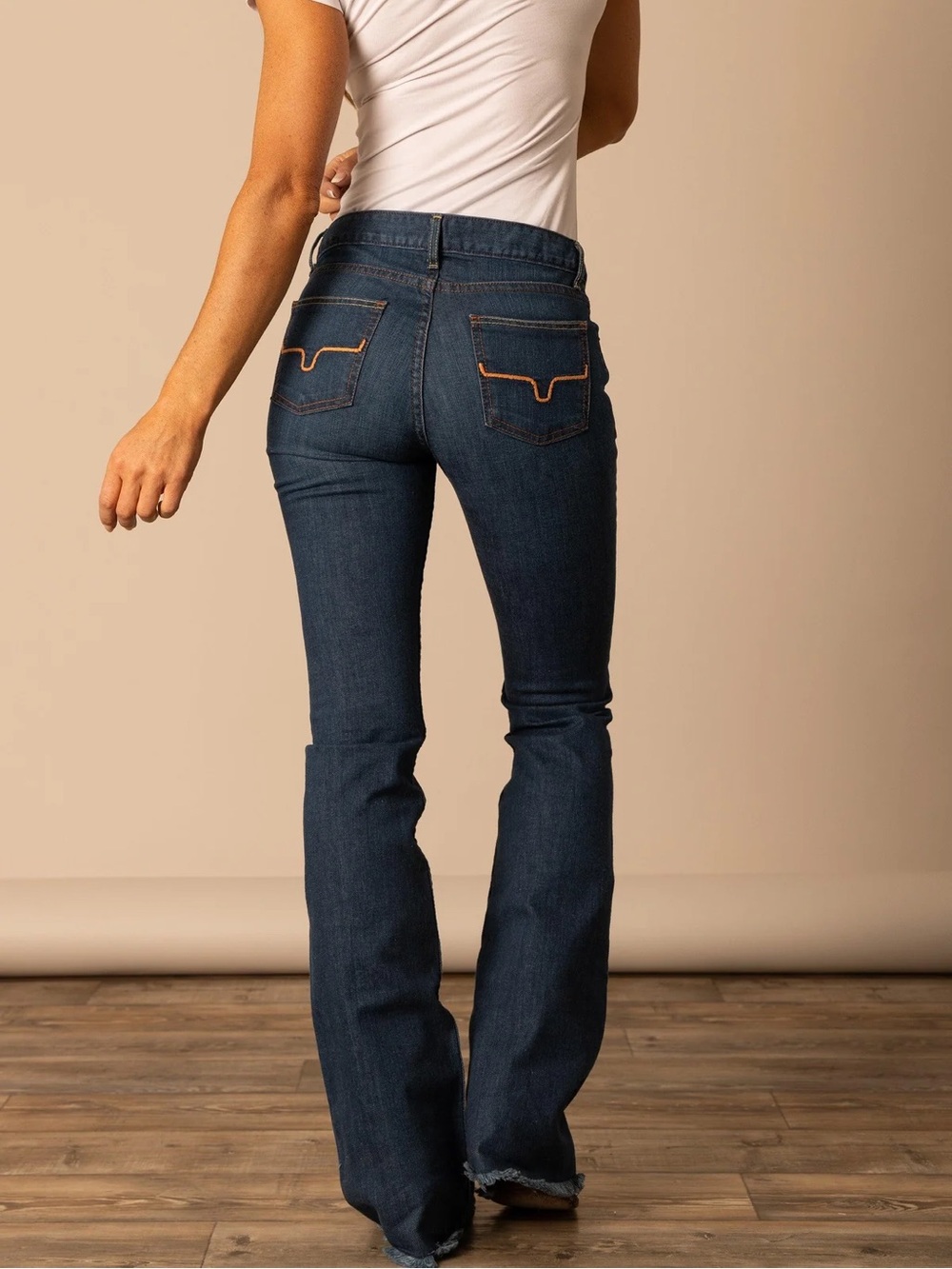 Kimes Lola Frayed Hem Jeans